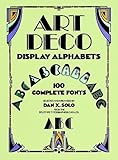 Image de Art Deco Display Alphabets (Dover Pictorial Archive Series)
