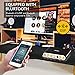Q100 Hi-Fi Bluetooth Amplifier Wireless Audio Receiver with 24V 3A DC Adapter, 2.1 Channel Class D Stereo Audio Amp, Mini Home Theater Power Speaker Amp, 80W+40Wx2 Digital Bass Amp, Dual DSP (Black)thumb 4
