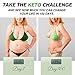 STUPID SIMPLE KETO 100 Day Keto Challenge Planner 2021, 12 x 12 inches, Paper, Tabloid Format, Scratch Off Tracker with Motivational Rewards