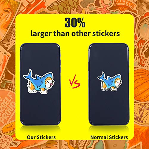 500pcs Random Stickers Pack,Durable Vinyl Stickers for Flask, Laptop,Water Bottles,Skateboard,Luggage,Bicycle
