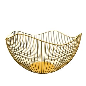 Fruitschaal Zwarte, 25x14cm Fruitmand, Fruitschaal Ontwerp Moderne Fruitschaal Zwart Fruithouder