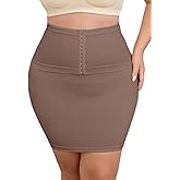 USEASY Shapewear Slip Dress for Women Under Dress Seamless Tummy Control Slip Dress Plus Size Smoothing Cami Dress Slips