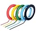 Outus 10 Pieces 3 mm Width Whiteboard Gridding Tape Grid Marking Tapes Self Adhesive Chart Tapes Artist Tape, 5 Colors