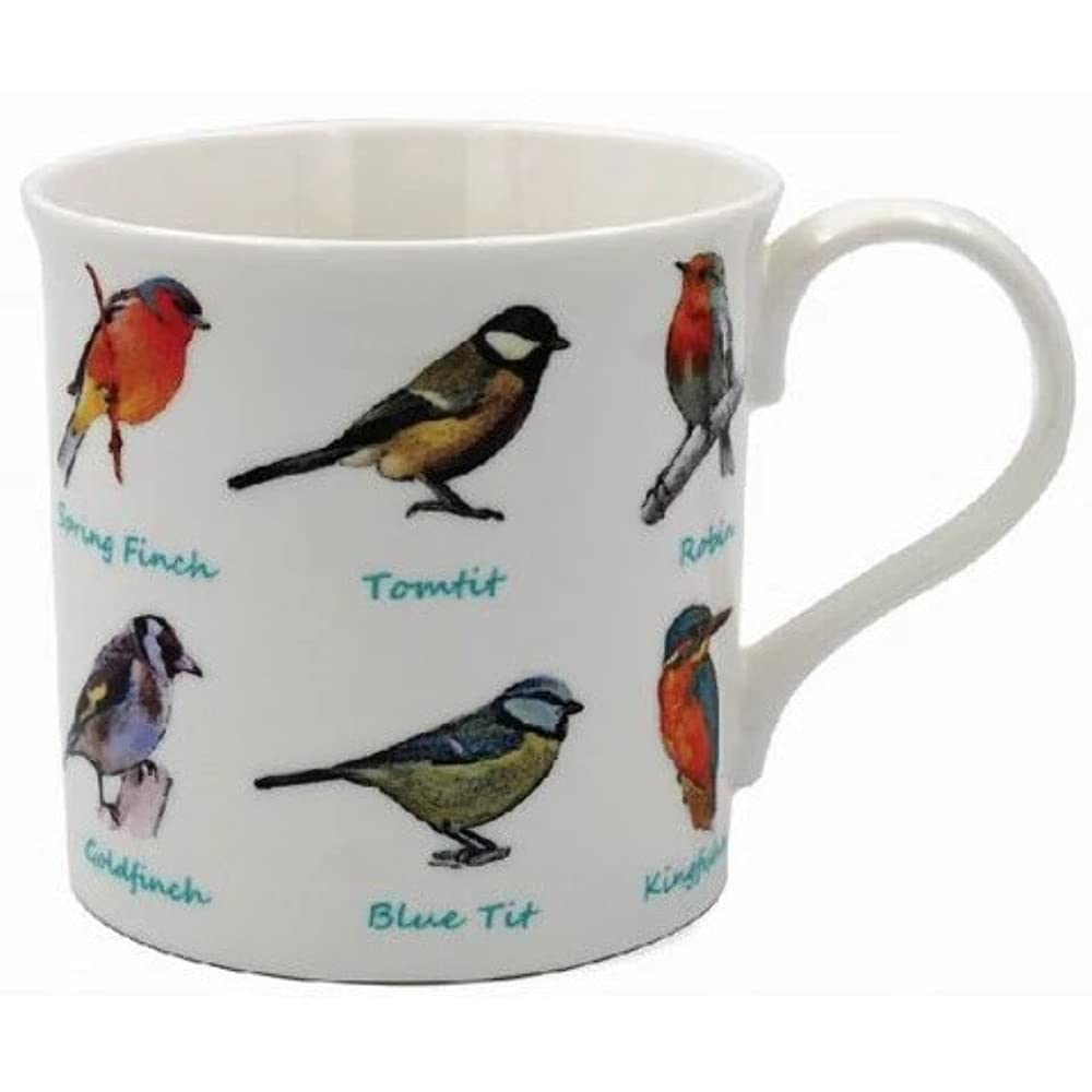 Ceramic Mug | Birds | 1 Piece - 12x8x9 cm