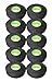 Renfrew 10 Roll Pack, Ice Hockey Stick Blade Handle Tape, Black, 24mm x 25yd
