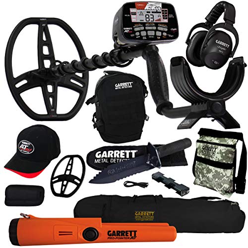 Garrett at MAX Metal Detector with MS-3, Pro-Pointer at Z-Lynk, Carry Bag & More (Pack 1)