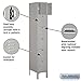 Salsbury Industries 66168GY-U Six Tier Box Style 12-Inch Wide 6-Feet High 18-Inch Deep Unassembled Standard Metal Locker, Gray