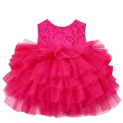 Cilucu Baby Girls Dress Toddler Kids Party Dress