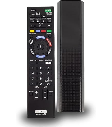 RM-YD094 Replaced Remote fit for Sony TV KDL-60R520A KDL-60R550A KDL
