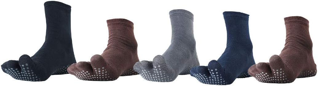 NOFALL Women's Ankle Length Cotton & Lycra Socks (Pack of 5)