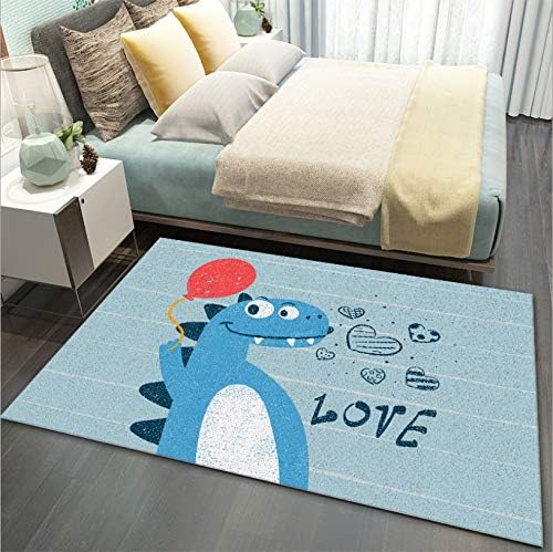 Tapis De Bebe Rampant Pour Salle De Jeux 50cmx80cm Tapis Antiderapant En Polyester Durable Qnyh Tapis De Jouet Pour Enfant De Dessin Anime De Dinosaure Bleu Tapis Cuisine Et Maison Dwteam In Tapis De Bebe Rampant Pour Salle De Jeux 50cmx80cm Tapis Antiderapant En Polyester Durable Qnyh Tapis De Jouet Pour Enfant De Dessin Anime De Dinosaure Bleu Tapis Cuisine Et Maison Dwteam In