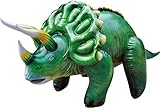 Small World Toys Nature - Inflatable Dinosaur! Triceratops Kit, 42