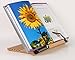 A+ Book Stand BS1500 11.8x8.5 Portable Adjustable Foldable Bookstand Holder for Reading Hands Free Large Thick Heavy Textbooks Cookbooks Tablets
