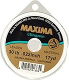 Maxima Ultragreen Fly Fishing Leader/Tippet Material