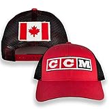 CCM Canada Flag Red/Black Trucker Hat