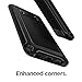 Spigen Rugged Armor Extra Galaxy Temp Case with Resilient Shock Absorption and Carbon Fiber Design for Galaxy Temp (2017) - Black