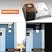 OOOLED LED Wall Pack Dusk to Dawn (PHOTOCELL Included) 26W 3000lm 120-277V 5000K Daylight 150-250W MH/HPS Replacement Outdoor/Entrance Security Light 5000K 2 Pack