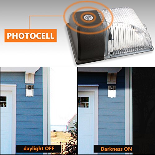 LED Wall Pack Dusk to Dawn (PHOTOCELL Included) 26W 3000lm 120277V