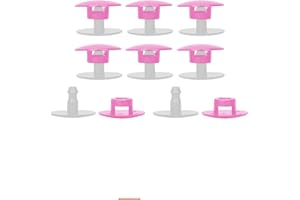 KOTESLLOE 8 Sets Replacement Rivets for Crocs, Replacement Parts for Crocs