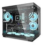 PCCOOLER C3T500 ARGB PC Case Mid Tower Desktop