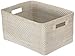 Kouboo 1060084 Laguna Rectangular Rattan Storage Basket, 17.25