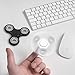 Gorilla Spinners - White Premium High Speed Fidget Spinner Toy - Best Stress Reducer, Helps Focusing and Relieves ADHD, Anxiety and Boredom, up to 4 min of Spin Time