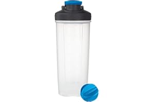 Contigo Shake & Go Fit Shaker Bottle, 28oz, Carolina Blue