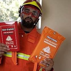 SecuCaptain Emergency Fire Blanket for Home and