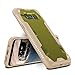 Zizo Proton 2.0 Series Compatible with Samsung Galaxy Note 8 Case Military Grade Drop Tested with Tempered Glass Screen Protector TAN CAMO Green
