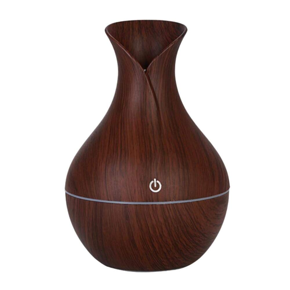 Amazon.com : 130ml Colorful LED Light Humidifier Wood Grain USB Air