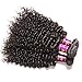 Unice Hair 10A 3 Bundles Brazilian Curly Virgin Hair Weave Unprocessed Human Hair Extensions Natural Color Can Be Dyed and Bleached Tangle Free (26 26 26inches)