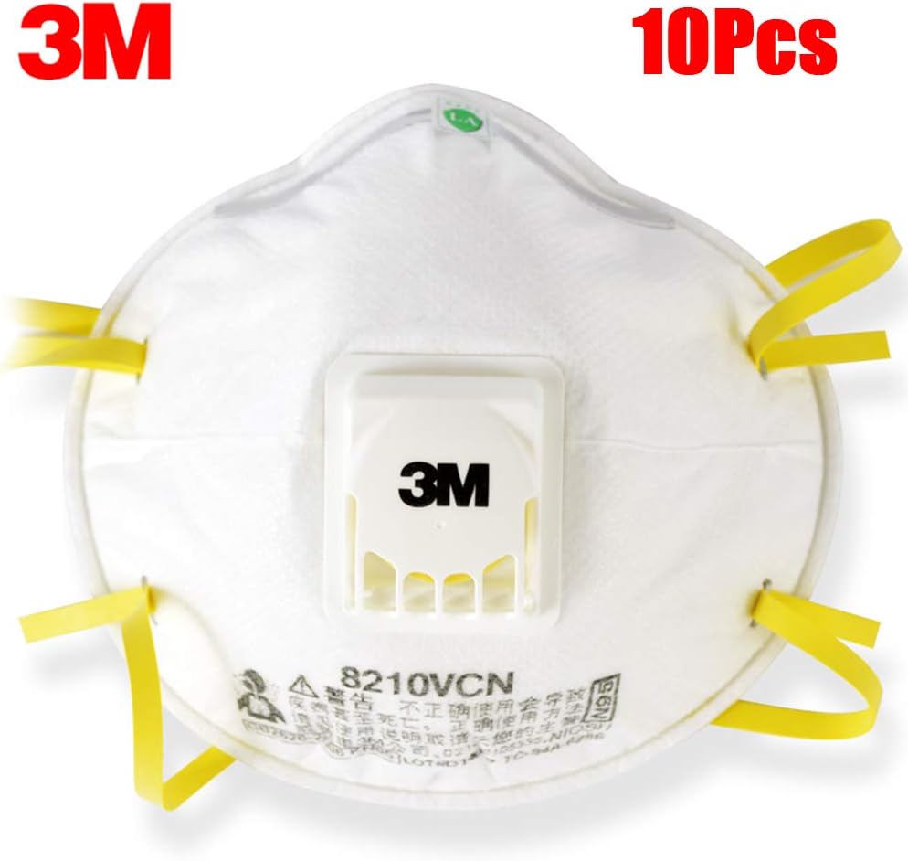 10PCS/Box the 3M 8210V N95 Particulate Respirator (GB2626-2006 KN95)