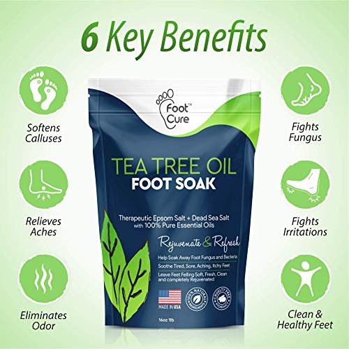 The Foot Cure 3-in-1 Foot Fungus Treatment Set offers a comprehensive foot care solution designed to eliminate 99.9% of fungi, bacteria, and skin infections. It works wonders on a range of pesky foot issues such as foot odors, athlete's foot, calluses, nail fungus, cracked heels, achy feet, soreness, and discolored toenails. Made in the USA with all-natural ingredients, these therapeutic formulas are gentle enough even for sensitive skin types, making it the ideal solution for anyone looking to enhance their foot care routine.