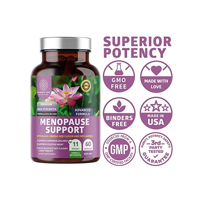 N1N Premium Menopause Support for Women [11 Powerful Ingredients] All