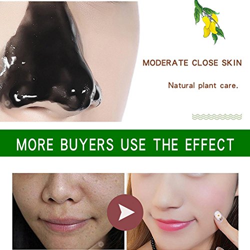 Yeefant Deep Cleansing Purifying Peel Off Face Mask Remove Blackhead Facial Mask DIY Natural Spa Skin Care Cosmetics for Women Adult, Say Goodbye to Oily Skin Strawberry Nose