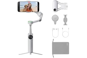 Insta360 Flow 2 Pro Ultimate AI Bundle – Foldable AI Phone Gimbal Stabilizer for iPhone/Android, Apple DockKit, MagSafe Mount, Multi-Person/Any App/360° Pan Tracking, Built-in Tripod/Selfie Stick