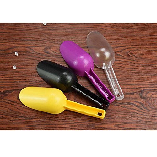 Dovewill Various Colors Ice Scoop Shovel Sweets Buffet Food Flour Shops Measure - Purple M - Thumbnail 2