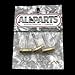 Allparts BP-2328-008 Tilted Brass Saddles