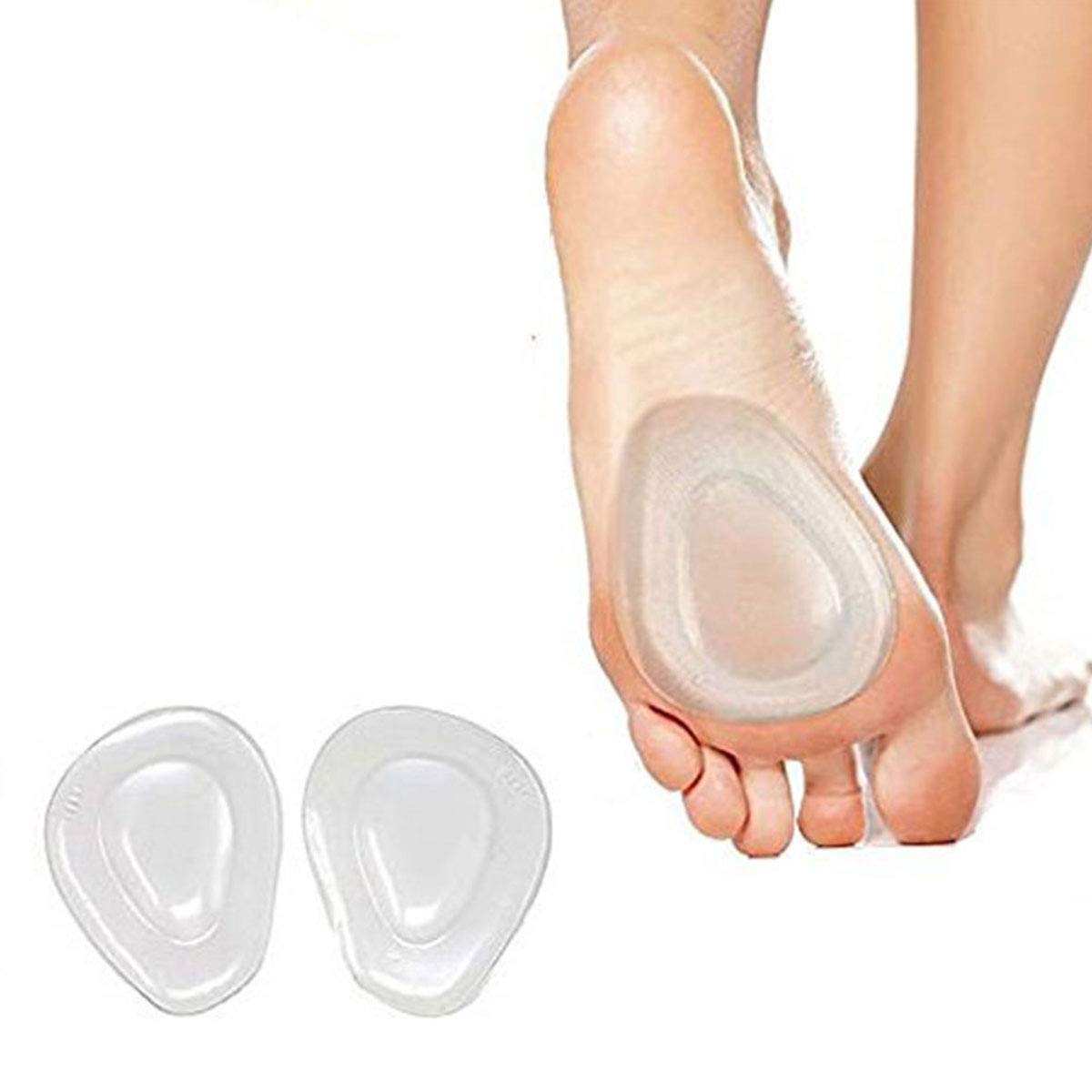 Pedimend Anti-Skid Gel Silicone Foot Cushion | Metatarsal Pads Ball of Foot Cushions | Morton Neuroma Pain Relief Pad | Metatarsal pads for women & man | Foot Care