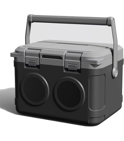 Amazon.com: Quiksilver Cooler with Bluetooth Speaker, 24-Can or