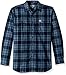 Carhartt Men's Big & Tall Hubbard Plaid Flannel Shirt
