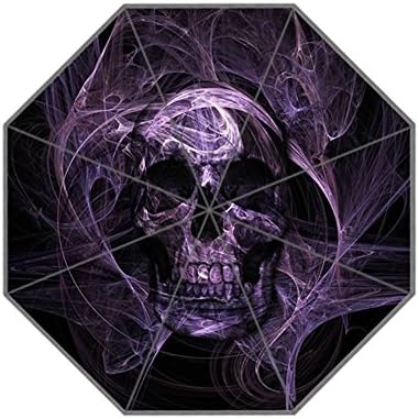 Foldable Umbrella Custom Personalized Fantacy Skull Rain Umbrella Parasol