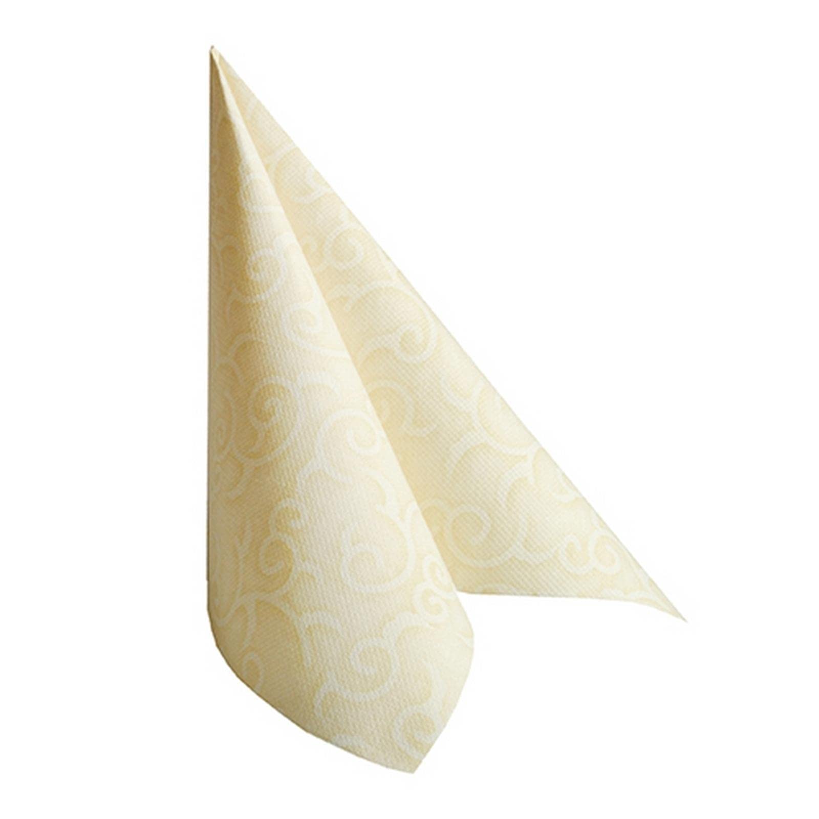 Papstar Napkins Tissue 84877 7.8 x 20 x 20 cm Champagne-Coloured