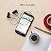 ABRAMTEK Headphone Amplifier Bluetooth Receiver, Portable Audio Enhancer Amp for Earphone Headset Speaker, Wireless 3.5mm Adapter for Home Car Stereo Sound System, Metallic Gray