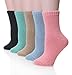QingStart Women's Super Soft and Thick Wool Crew Solid Color Winter Socks (Soild Color B)