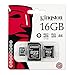 Kingston 16 GB Class 4 MicroSD Flash Card with 2 Adapters (Mini and SD) SDC4/16GB-2ADP