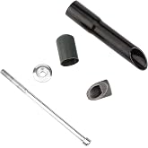LGEGE Bike Quill Stem Adapter, Adjustable Bicycle Front Fork Extension Tube 25.4 mm to 28.6mm for 1-1/8" Threadless Size Converter