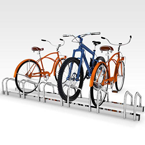 Hromee Bike Floor Parking 16 Rack Adjustable Bicycle Storage Organizer