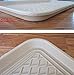 Multi-Purpose Tray for Boots Shoes Paint Pets Garden Laundry Kitchen Pantry Car Garage, Mudroom. Indoor-Outdoor Storage and Floor Protection, Cat Litter Mat Dog Feeding Mat - 30x15x1.2 Inches (Beige)