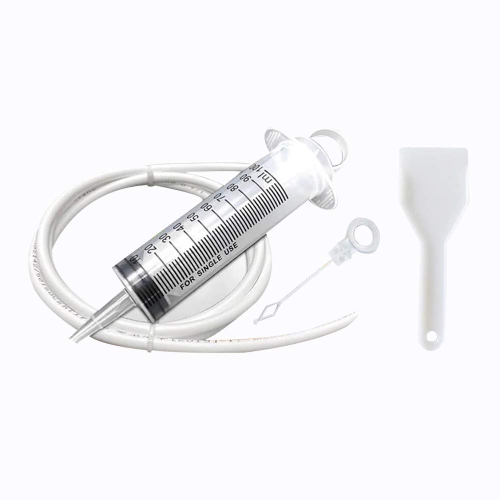 JHCHA Fridge Drain Hole Remover Cleaning Tool Kit Pipe Cleaner Extra Long Premium Frozen Water Line Tool Coil Brush Reusable for Home Refrigerators Pip Cleaner Hose